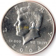 США 2002 50 центов Кеннеди P