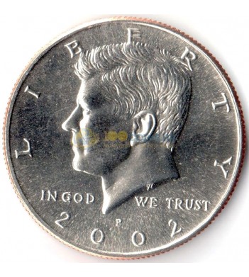 США 2002 50 центов Кеннеди P