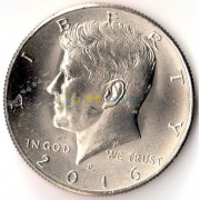 США 2016 50 центов Кеннеди P