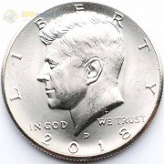 США 2018 50 центов Кеннеди D