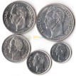 Венесуэла 1988-1990 набор 5 монет