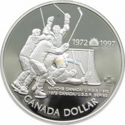 Канада 1997 1 доллар Суперсерия СССР Канада proof