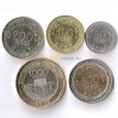 Колумбия 2017-2018 набор 5 монет животные