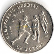 Куба 1989 1 песо Футбол Италия