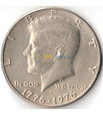 США 1976 50 центов 200 лет независимости (D)
