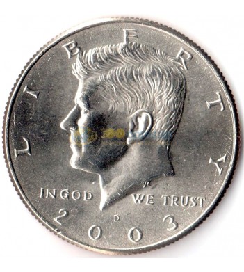 США 2003 50 центов Кеннеди D