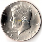 США 2017 50 центов Кеннеди P