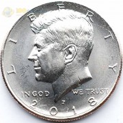 США 2018 50 центов Кеннеди P