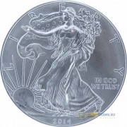 США 2014 1 доллар Шагающая свобода