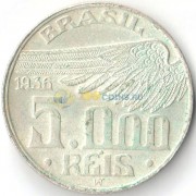 Бразилия 1936 5000 рейс Альберто Сантос-Дюмон