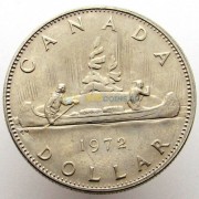 Канада 1972 1 доллар Каноэ