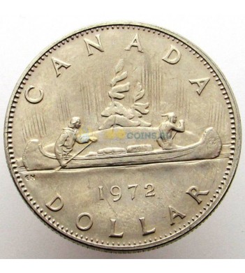 Канада 1972 1 доллар Каноэ