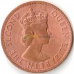 Восточные Карибы 1957 2 цента