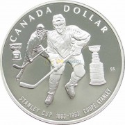Канада 1993 1 доллар Кубок Стенли хоккей proof Канада 1993 1 доллар Кубок Стенли хоккей proof