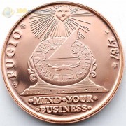 США унция медная Солнечные часы