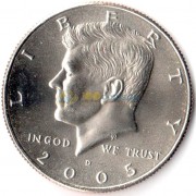 США 2005 50 центов Кеннеди D