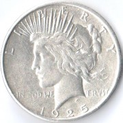 США 1925 1 доллар Доллар Мира