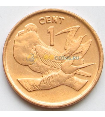Кирибати 1992 1 цент Фрегаты