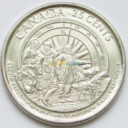 Канада 2013 25 центов Арктическая экспедиция