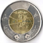 Канада 2016 2 доллара Битва за Атлантику