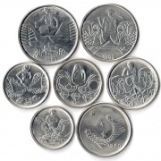 Бразилия 1989-1992 Набор 7 монет Профессии