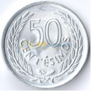 Уругвай 1965 50 сентимо