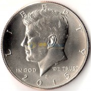 США 2015 50 центов Кеннеди D