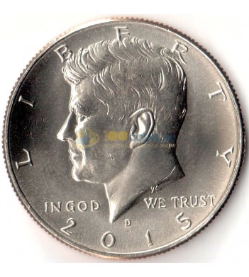 США 2015 50 центов Кеннеди D