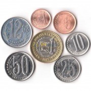 Венесуэла 2007 набор 7 монет