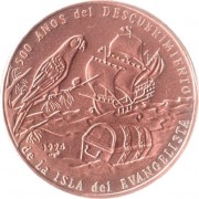 Куба 1994 1 песо 500 лет открытия острова Евагелиста