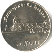 Куба 2007 1 песо Крепость Сан Сальвадор де ла Пунта