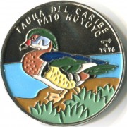 Куба 1996 1 песо Каролинская утка