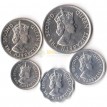 Белиз 1991-2010 набор 5 монет