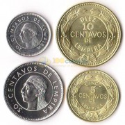 Гондурас 1999-2006 набор 4 монеты