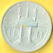 США 1984 1 доллар Олимпиада в Лос-Анджелесе