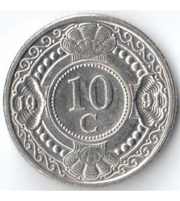 Нидерландские Антилы 1991 10 центов