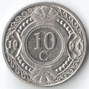 Нидерландские Антилы 1994 10 центов Нидерландские Антилы 1994 10 центов