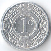 Нидерландские Антилы 1991 1 цент Нидерландские Антилы 1991 1 цент