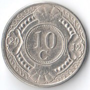 Нидерландские Антилы 2012 10 центов Нидерландские Антилы 2012 10 центов
