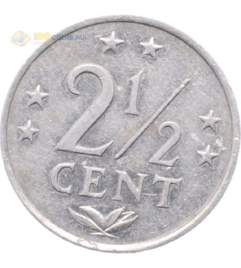 Нидерландские Антилы 1979-1985 2 1/2 цента