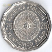 Аргентина 1964-1968 25 песо