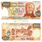 Аргентина бона (304) 1000 песо 1976-1983 Аргентина бона (304) 1000 песо 1976-1983