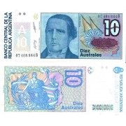 Аргентина бона (325) 10 аустрал 1985-89 Аргентина бона (325) 10 аустрал 1985-89