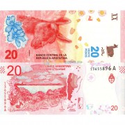 Аргентина бона (361) 20 песо 2017 Аргентина бона (361) 20 песо 2017