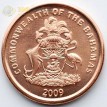 Багамские острова 2009-2015 1 цент