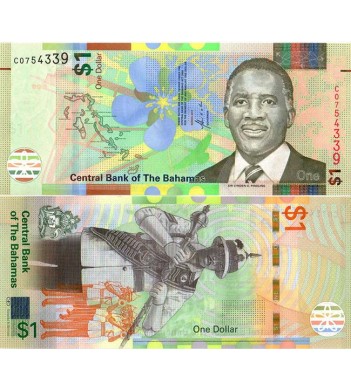 Багамские острова бона 1 доллар 2017