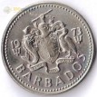 Барбадос 1973-2006 25 центов