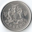 Барбадос 2008 25 центов