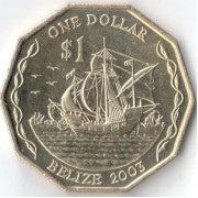 Белиз 2003 1 доллар