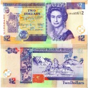 Белиз бона (066f) 2 доллара 2017 Белиз бона (066f) 2 доллара 2017